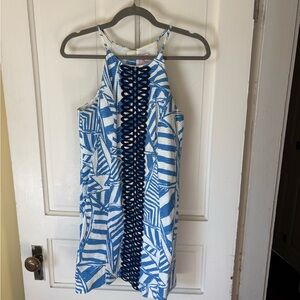 Lilly Pulitzer Blue Sailboat Dress